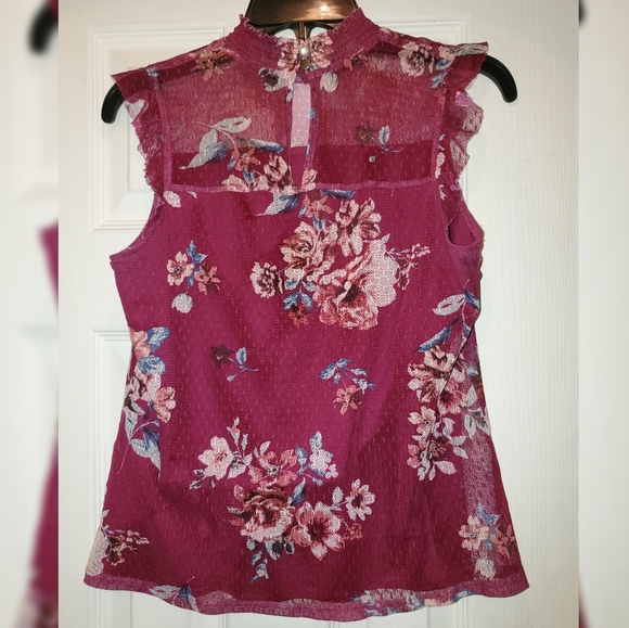 No Boundaries High Neck Dressy Top - Picture 2 of 4